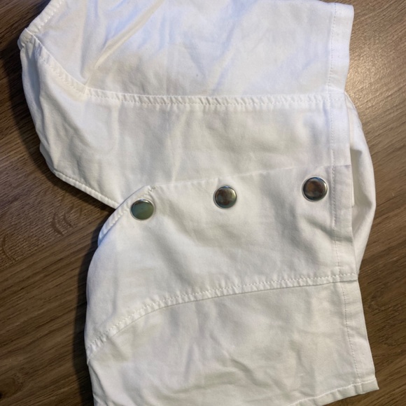 button up crop top - Picture 6 of 8